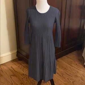 Eileen Fisher Gray Knit Dress XXS